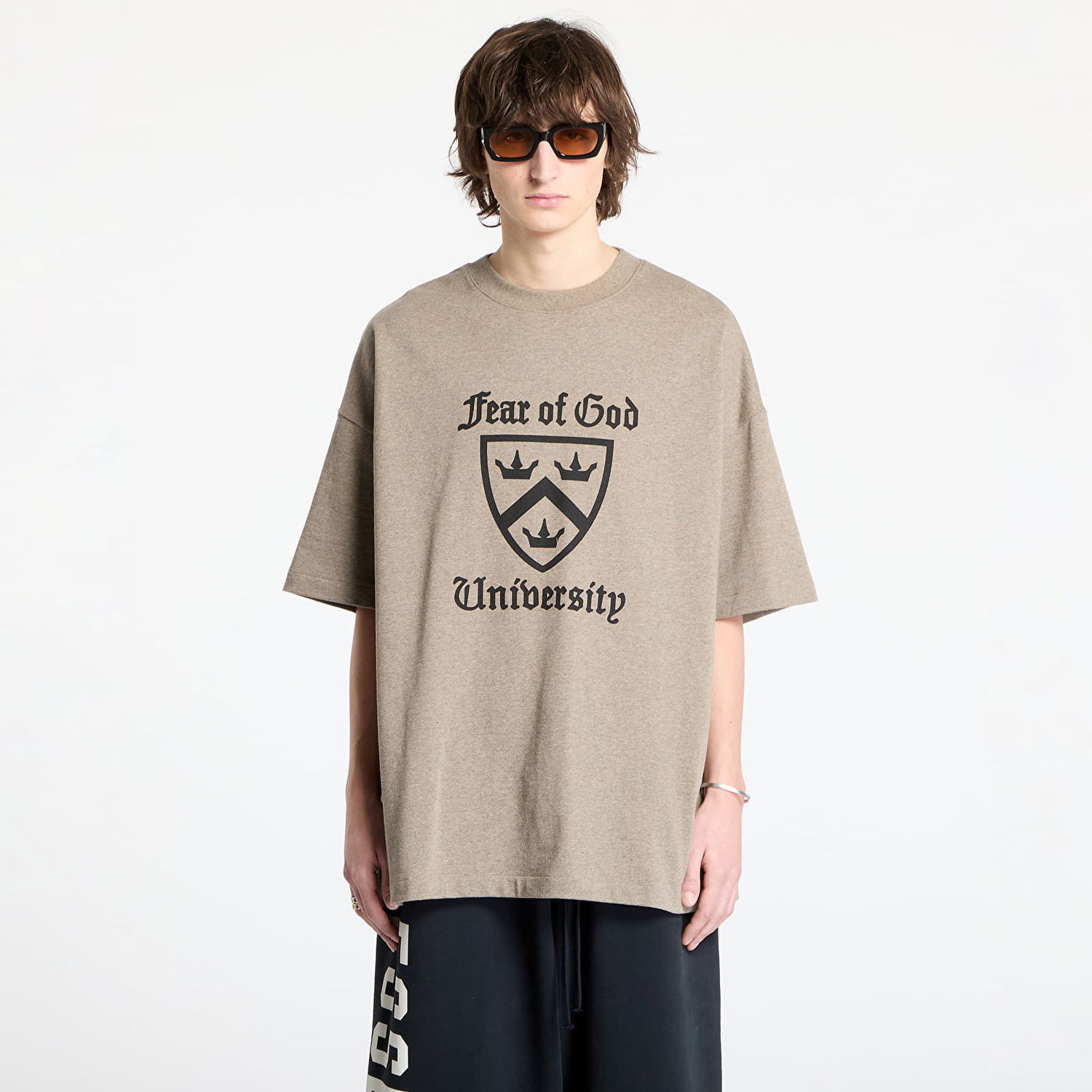 Tričko Fear of God Essentials Heavy Crewneck Tee Béžová | 125HO242001F-367, 0