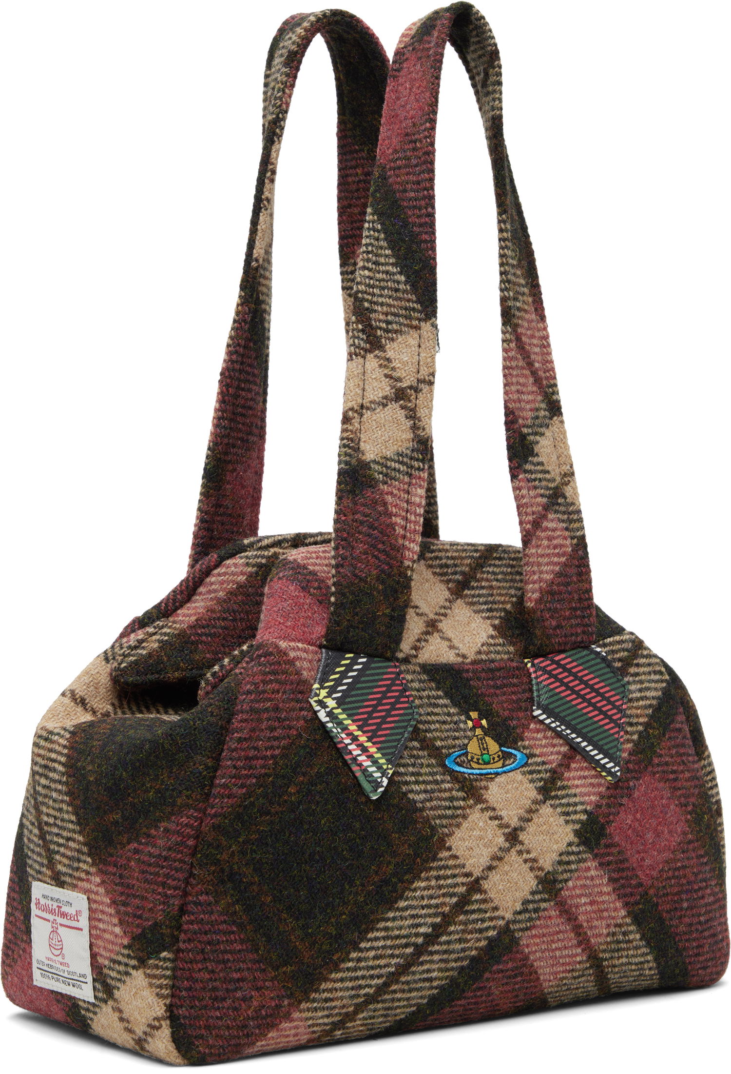 Tote bag Vivienne Westwood Medium Yasmine Archive Plaid Tote Bag Rôznofarebný | 4702000RW-W018D-, 1