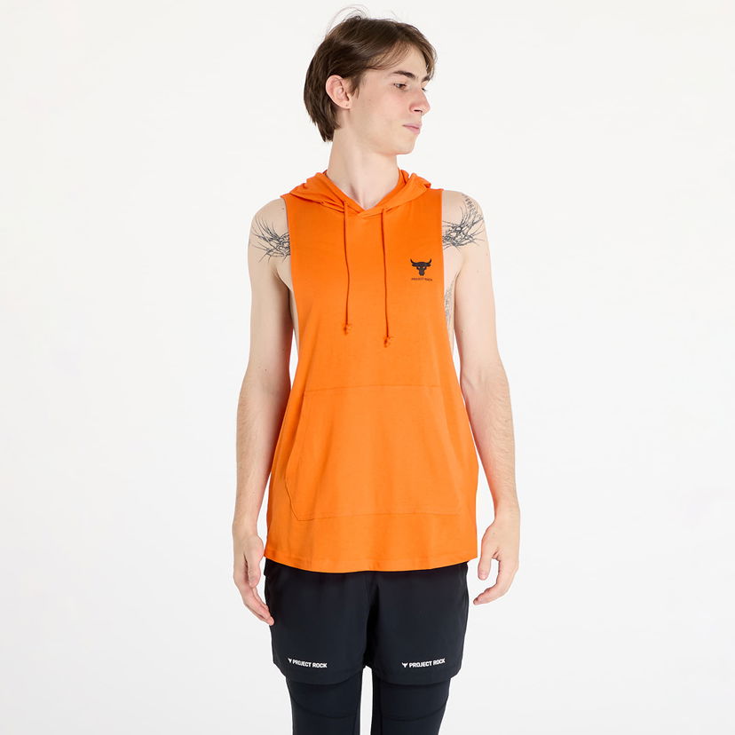 Tričko Under Armour Project Rock SL HD Payoff Top Team Orange/ Black Oranžová | 1387796-800