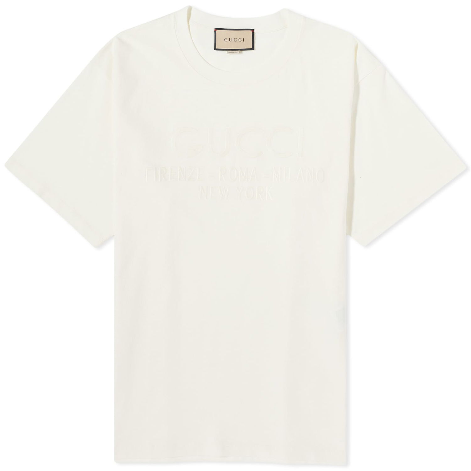 Tričko Gucci Tonal Logo T-Shirt "Off White" Biela | 616036-XJFZA-9091, 0