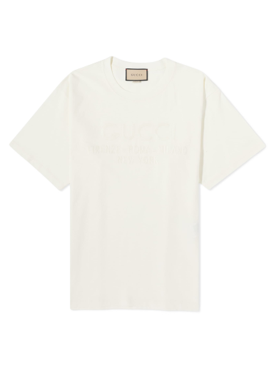 Tričko Gucci Tonal Logo T-Shirt "Off White" Biela | 616036-XJFZA-9091