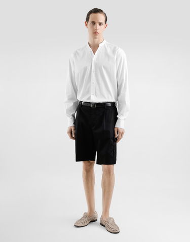 Košeľa Dolce & Gabbana Dolce & Gabbana Mandarin Collar Cotton Shirt Biela | G5HR1TFU5T9W0800, 1