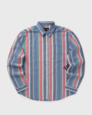 Košeľa Pleasures Chapel Striped Long Sleeve Button-Up Shirt Rôznofarebný | P25SU006-BLUE, 2