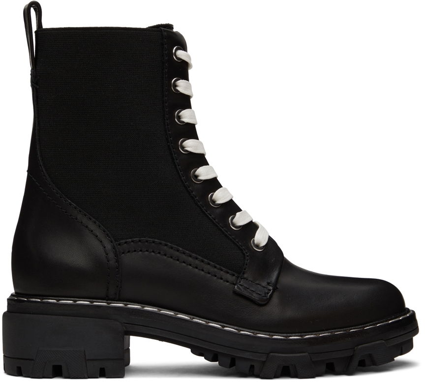 Oblečenie rag & bone Rag & Bone Shiloh Boots Čierna | WFF19FF0233D23, 0