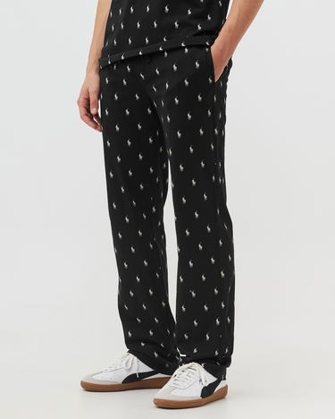 Pyžamo Polo by Ralph Lauren Ralph Lauren All-Over Pony Print Pajama Pants Čierna | 714899514006, 1