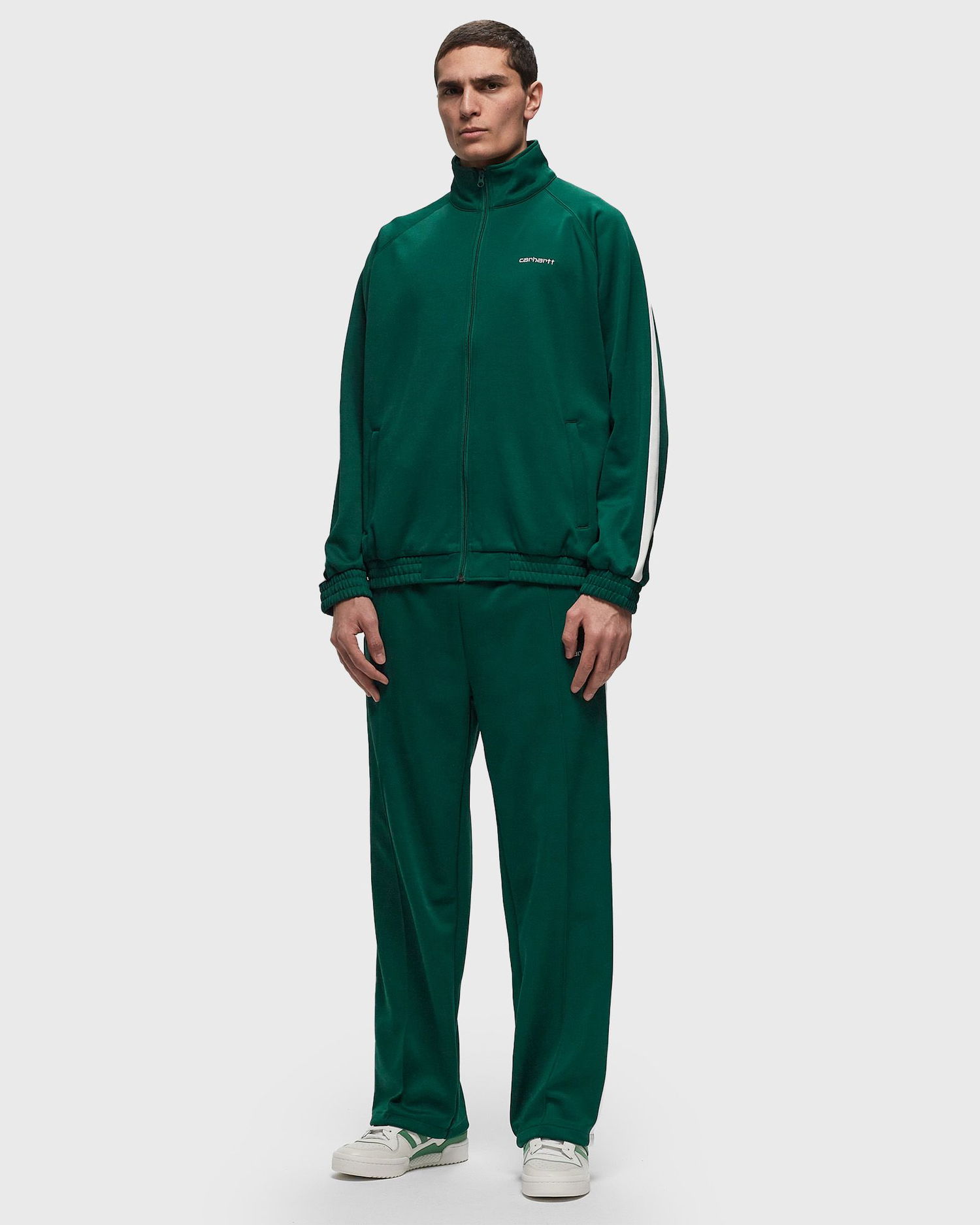 Tepláky Carhartt WIP Benchill Sweat Pant Zelené | I033089.20AXX, 1