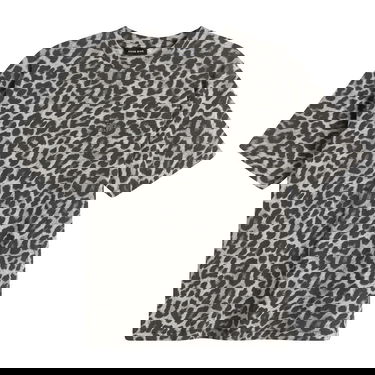 Tričko Anine Bing Leopard Cohen T-Shirt Šedá | A-08-11702-MTL98, 0