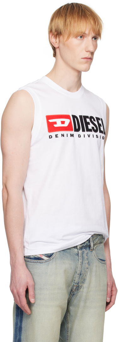 Tielko Diesel T-Isco-Div Tank Top Biela | A105080GRAI100, 1
