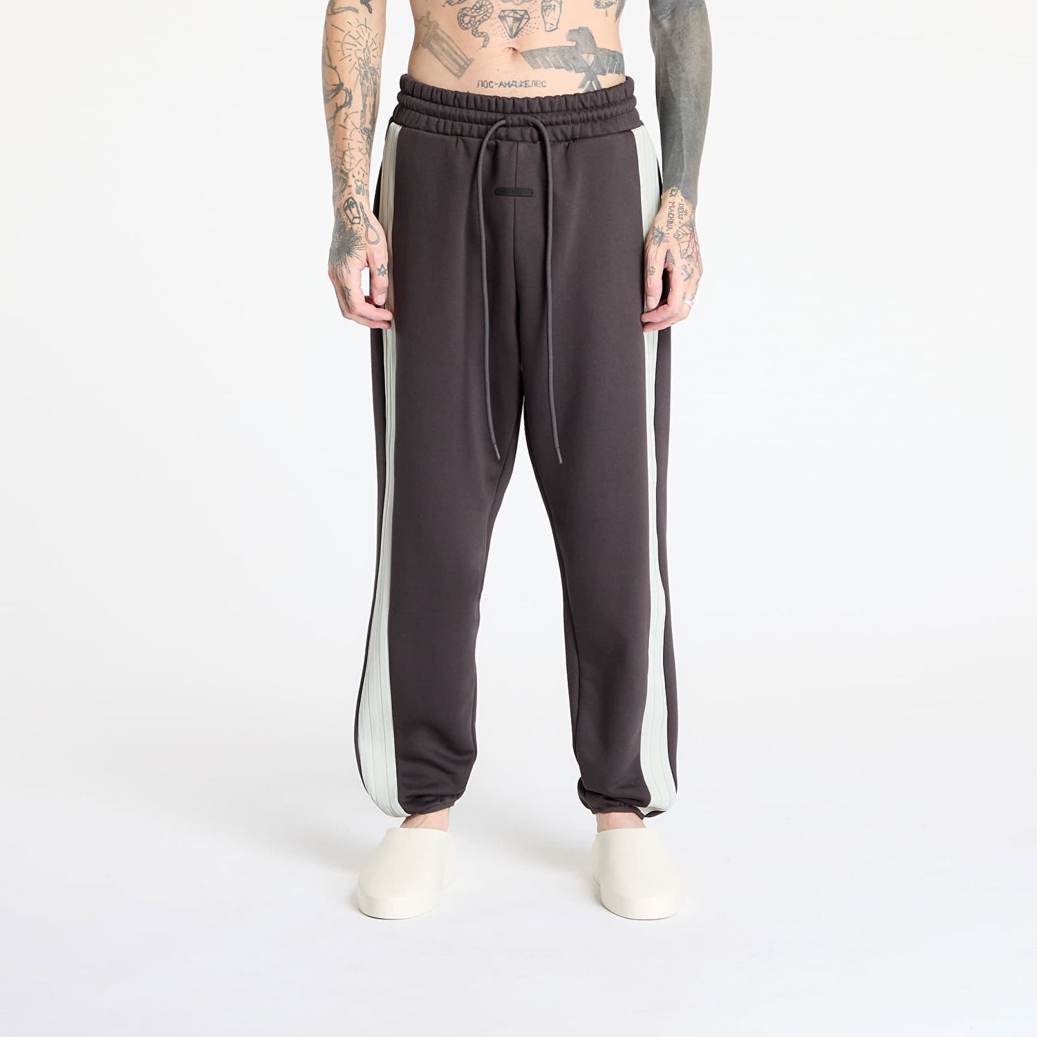 Tepláky adidas Originals adidas x Fear Of God Athletics Fleece Sweatpants Hnedá | JZ7373, 0
