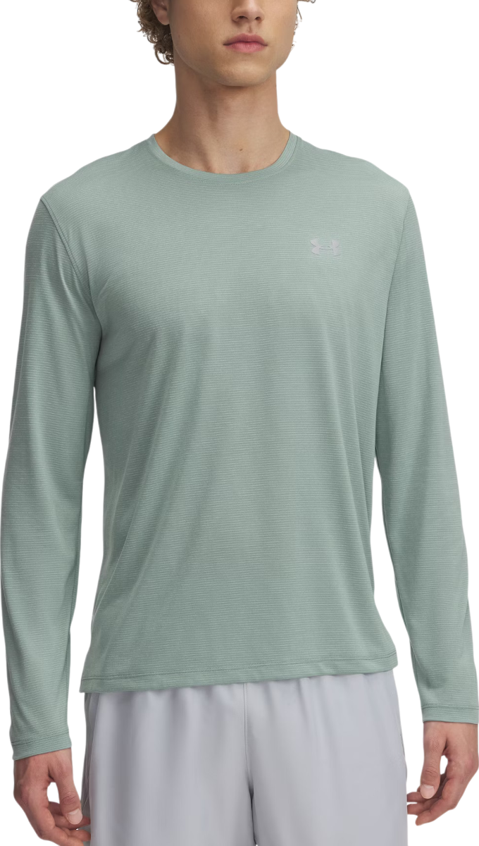 Tričko Under Armour Under Armour UA Launch Long Sleeve T-Shirt Zelené | 1382584-348, 0