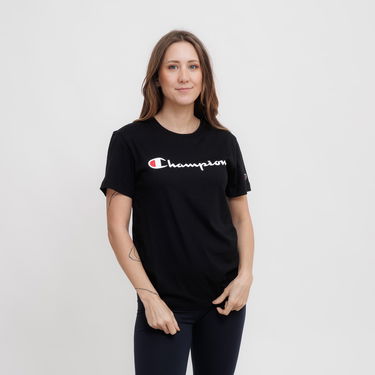 Tričko Champion Short Sleeve T-Shirt Čierna | 118090-KK001, 0