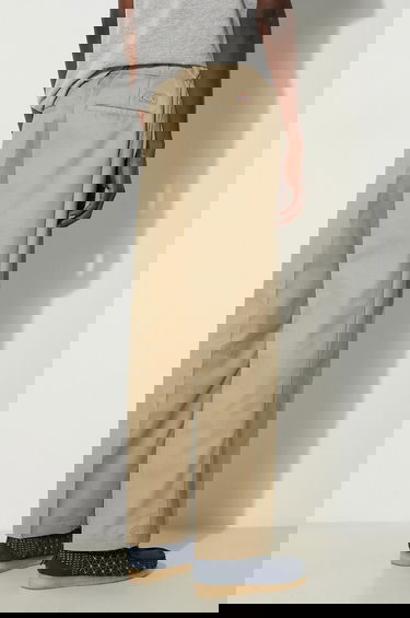 Nohavice Dickies Simple Wide-Leg Trousers Béžová | DK0A4XK6KHK, 2