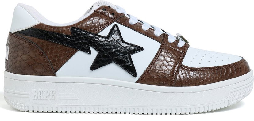 Tenisky a topánky BAPE A Bathing Ape Bape Sta Low Snake Brown Hnedá | 1E80-191-003