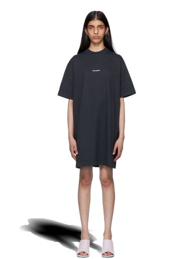 Šaty Acne Studios Cotton Mini Dress Čierna | A20281-