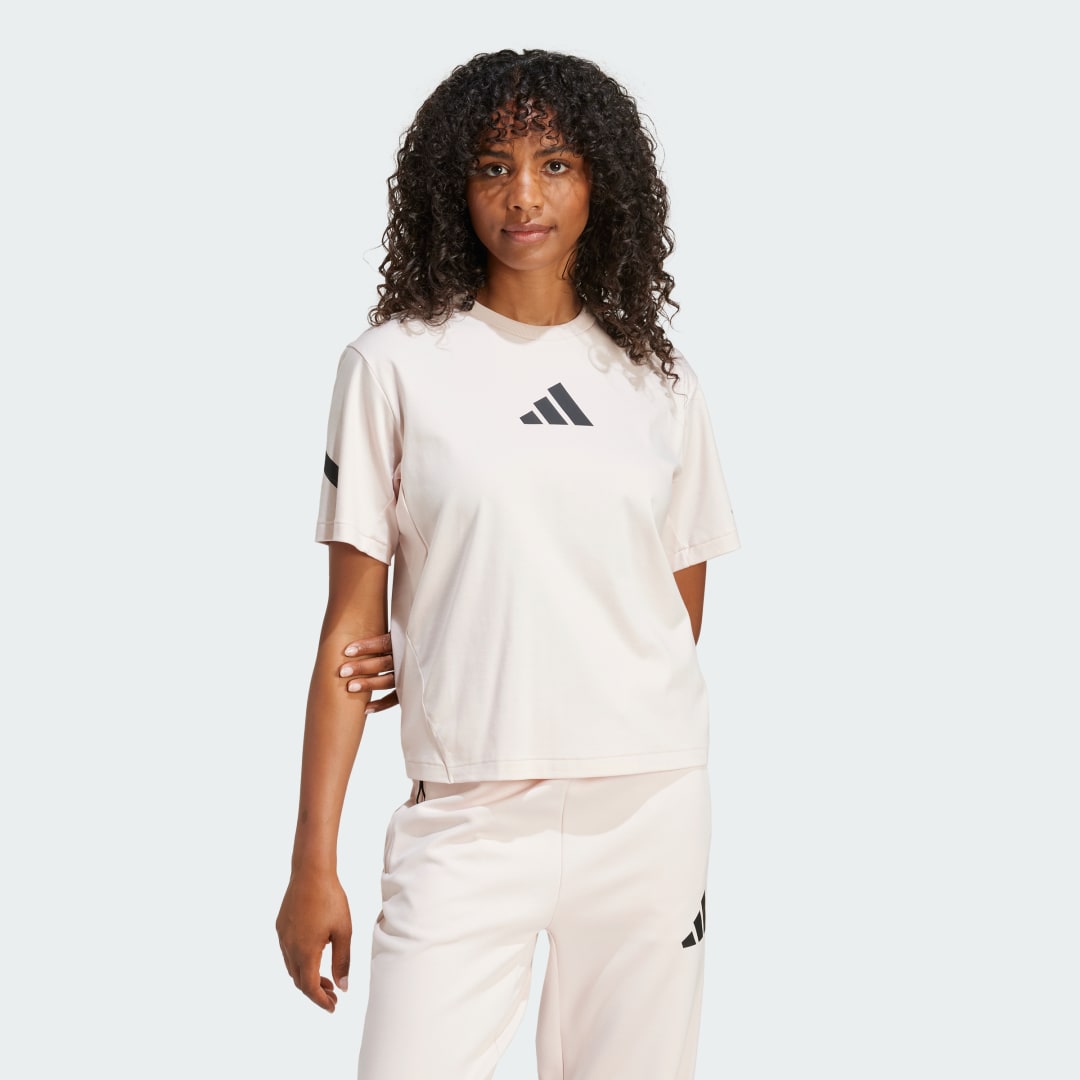 Tričko adidas Performance Z.N.E. T-Shirt Biela | JF4781, 0