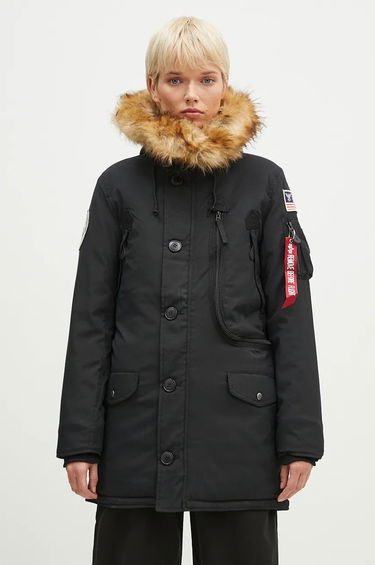 Parka Alpha Industries Polar Jacket Parka Čierna | 123002, 0