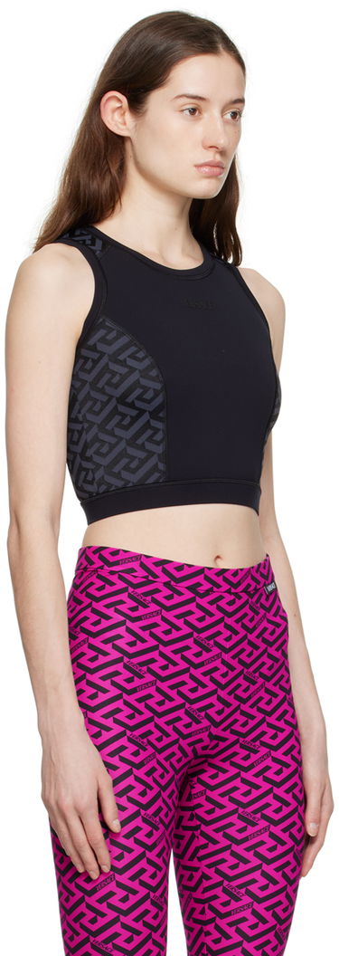 Tielko Versace Versace Greca Sports Bra Čierna | 1008682_1A06230_1B000, 1