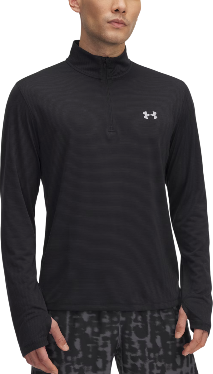 Tričko Under Armour Under Armour UA Launch 1/4 Zip Running Pullover Čierna | 6005542-001