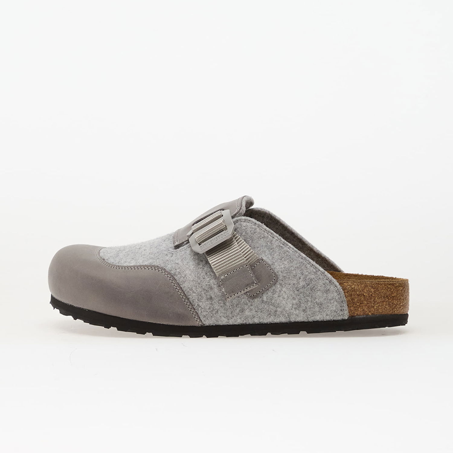Tenisky a topánky Birkenstock Boston Nova Felt Leather Textile Clog Šedá | 1030202, 0