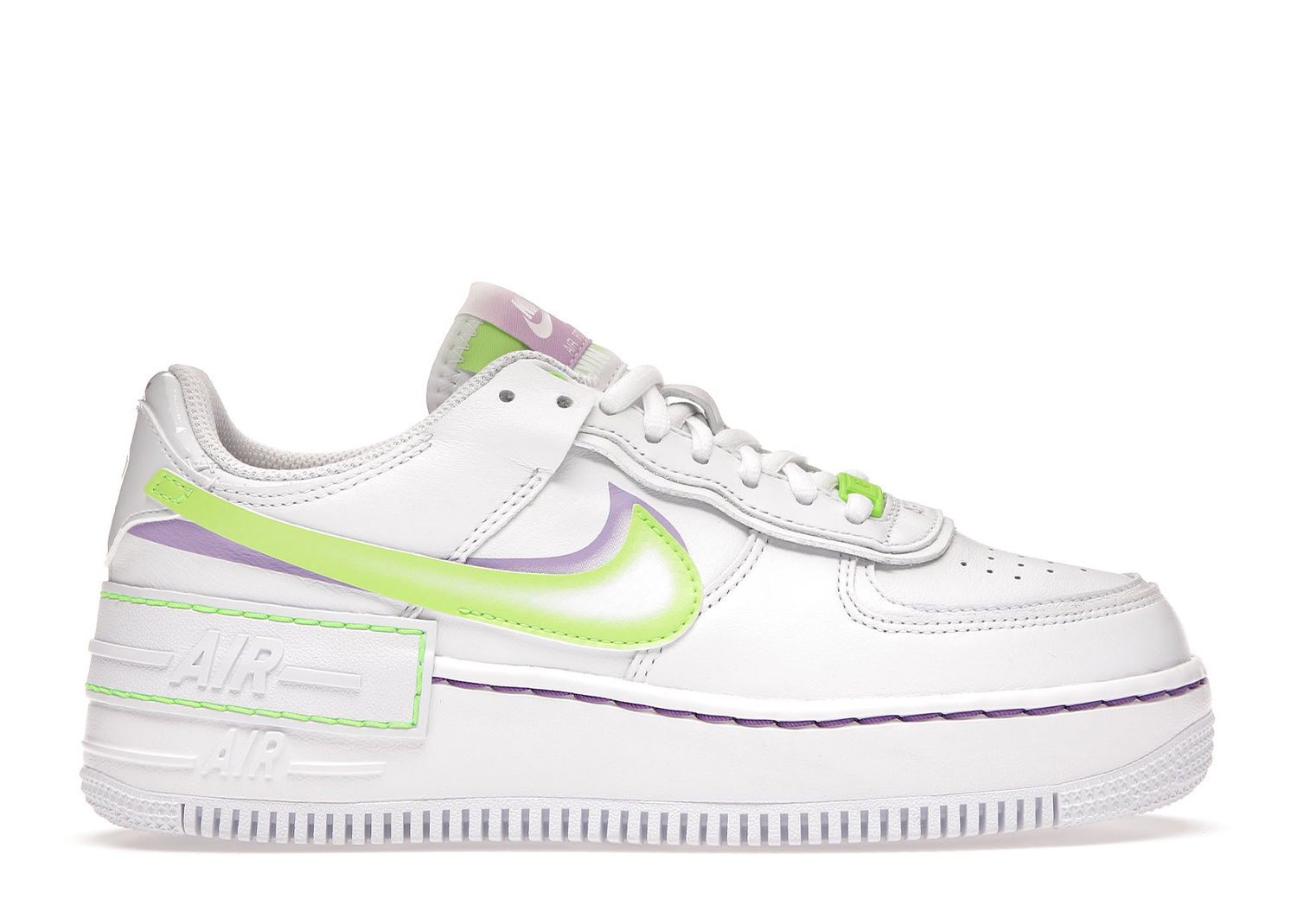 Tenisky a topánky Nike Air Force 1 Low Shadow White Electric Green W Biela | DD9684-100, 0