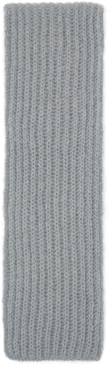 Šál Jil Sander Knitted Wool Scarf Šedá | J22ZZ0127_J14716, 1