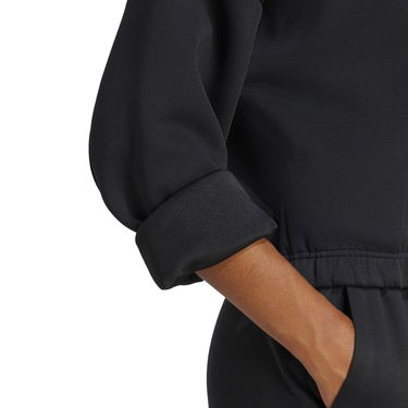 Mikina adidas Performance Cropped Hoodie Čierna | JE0136, 4