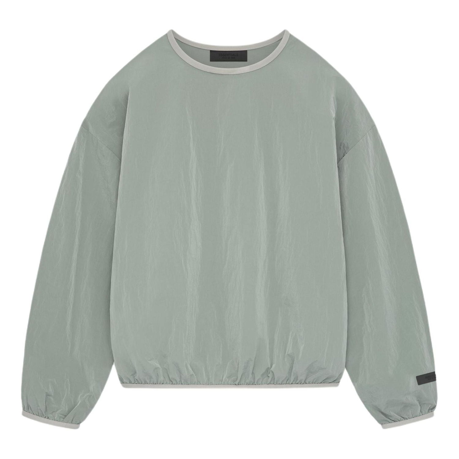 Sveter Fear of God Fear of God Essentials Crinkle Nylon Pullover Zelené | 186SP244065F, 0