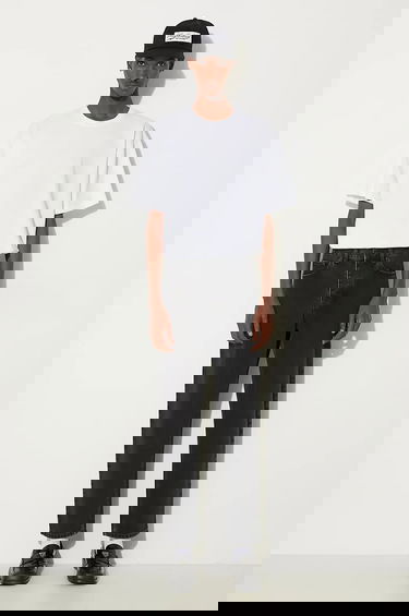 Džínsy Carhartt WIP Carhartt WIP Straight Fit Cropped Jeans Čierna | I029208.BLACK.STON, 3