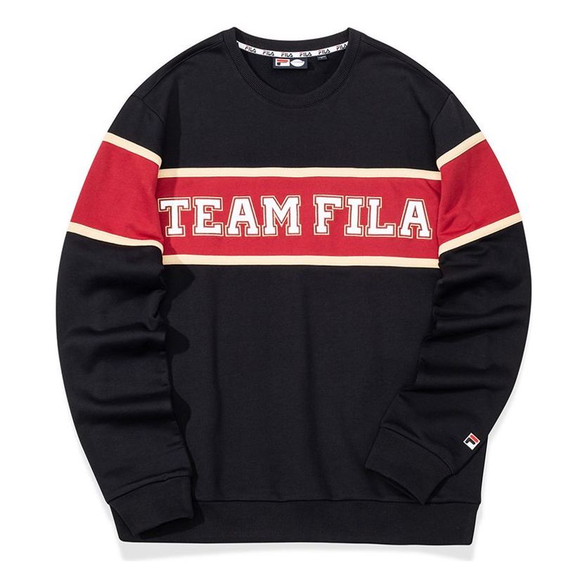Mikina FILA Fusion Splicing Sports Pullover Čierna | T11M032214F-BK, 0