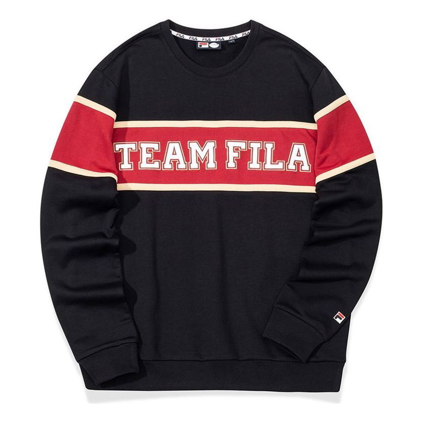 Mikina FILA Fusion Splicing Sports Pullover Čierna | T11M032214F-BK
