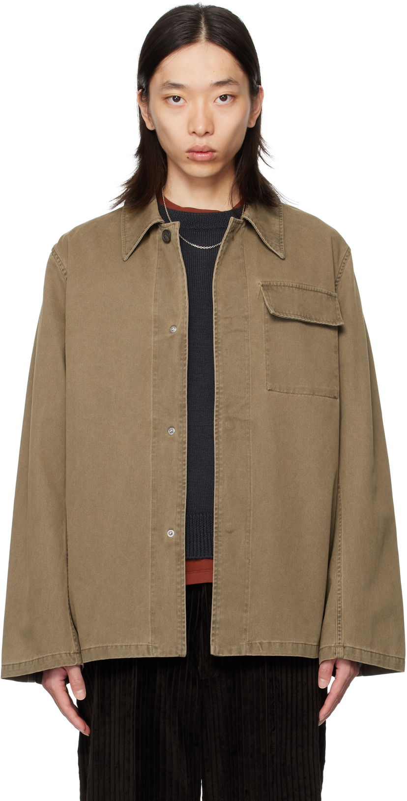 Bunda OUR LEGACY Our Legacy Dutch Work Jacket Zelené | M4252DDW