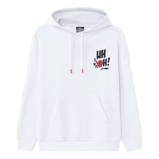 Mikina Li-Ning Li-Ning x Disney Graphic Print Hoodie Biela | AWDRH39-1