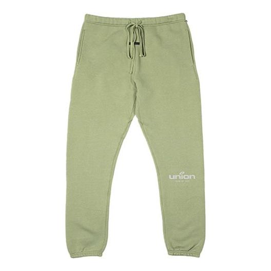 Tepláky Fear of God Fear of God Essentials x Union LA Vintage Sweatpants Zelené | FOG-FW21-089
