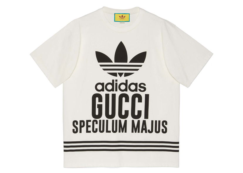 Tričko Gucci adidas x T-Shirt White Biela | 616036XJEW19095