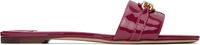 TOM FORD Patent Leather Buckle Slides