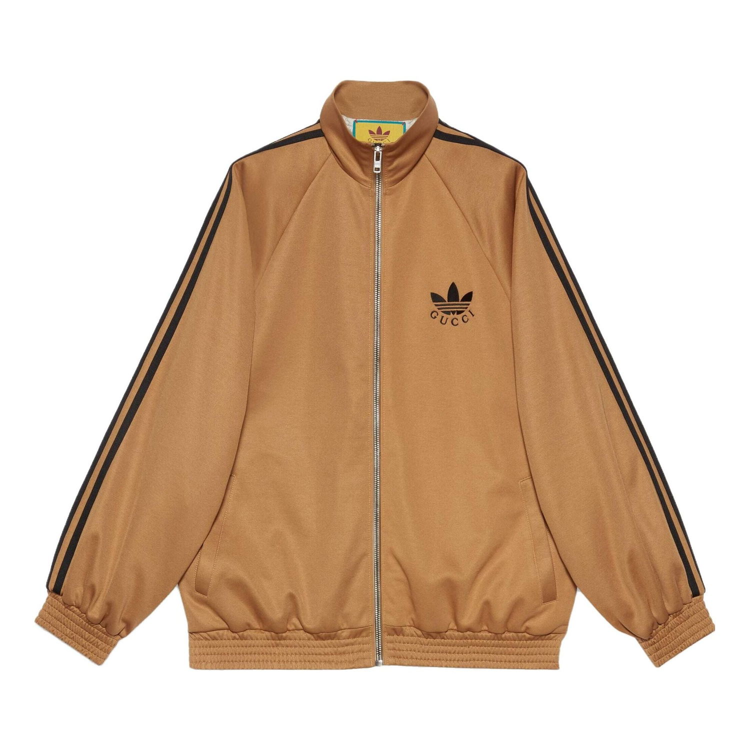 Bunda Gucci Gucci x adidas Cotton Jersey Zip Jacket Hnedá | 712952-XJEGU-2177, 0