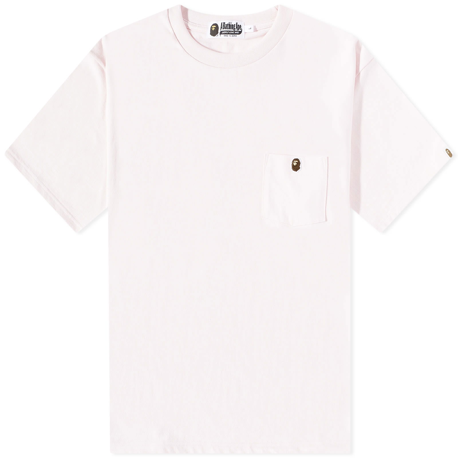 One Point Pocket T-Shirt Pink