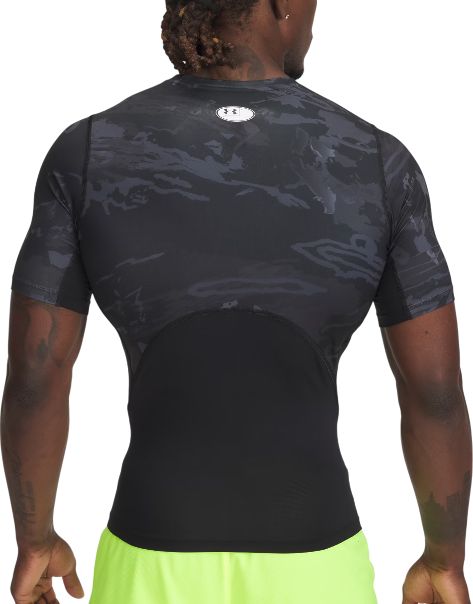 Tričko Under Armour Under Armour HeatGear Printed T-Shirt Čierna | 1383321-002, 1