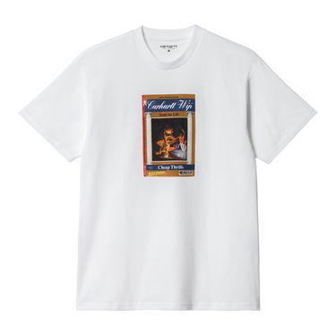 Tričko Carhartt WIP Cheap Thrills T-Shirt Biela | I032885_02_XX, 2