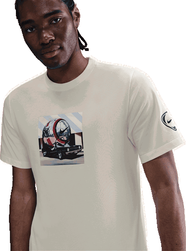 Tričko Nike Total 90 T-Shirt Biela | hv1709-133, 3