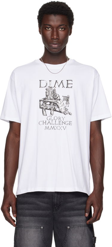 Tričko Dime Dime Glorious Graphic T-Shirt Biela | DIMESU2561WHT, 0