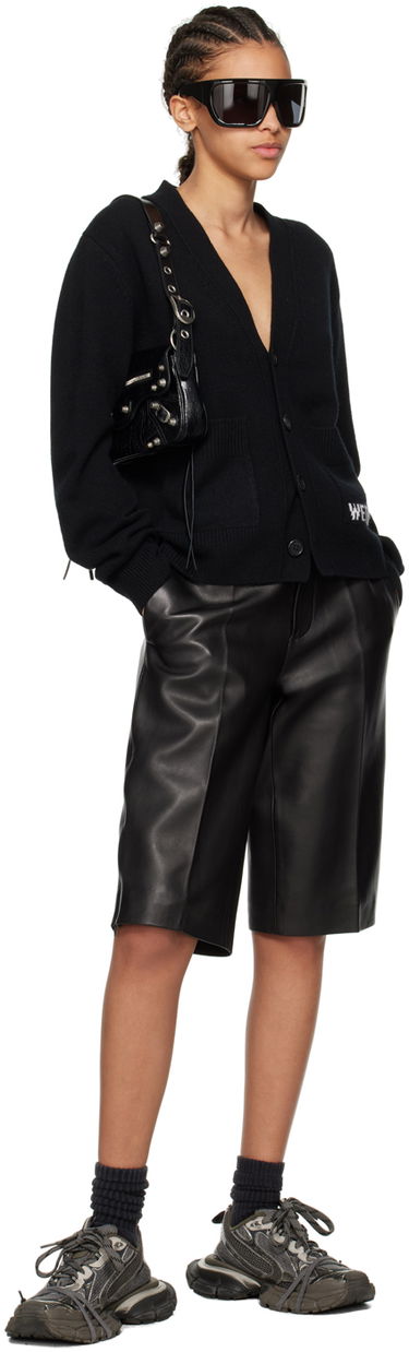 Sveter We11done We11done Patch Pocket Cardigan Čierna | WD-KC3-23-621-U-BK, 3