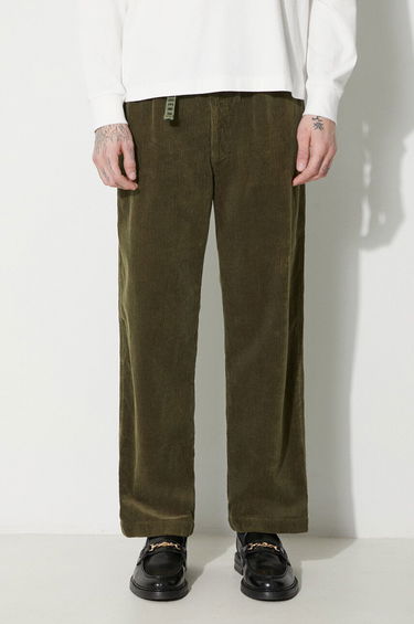 Nohavice Human Made Corduroy Easy Pants Zelené | HM26PT017, 0