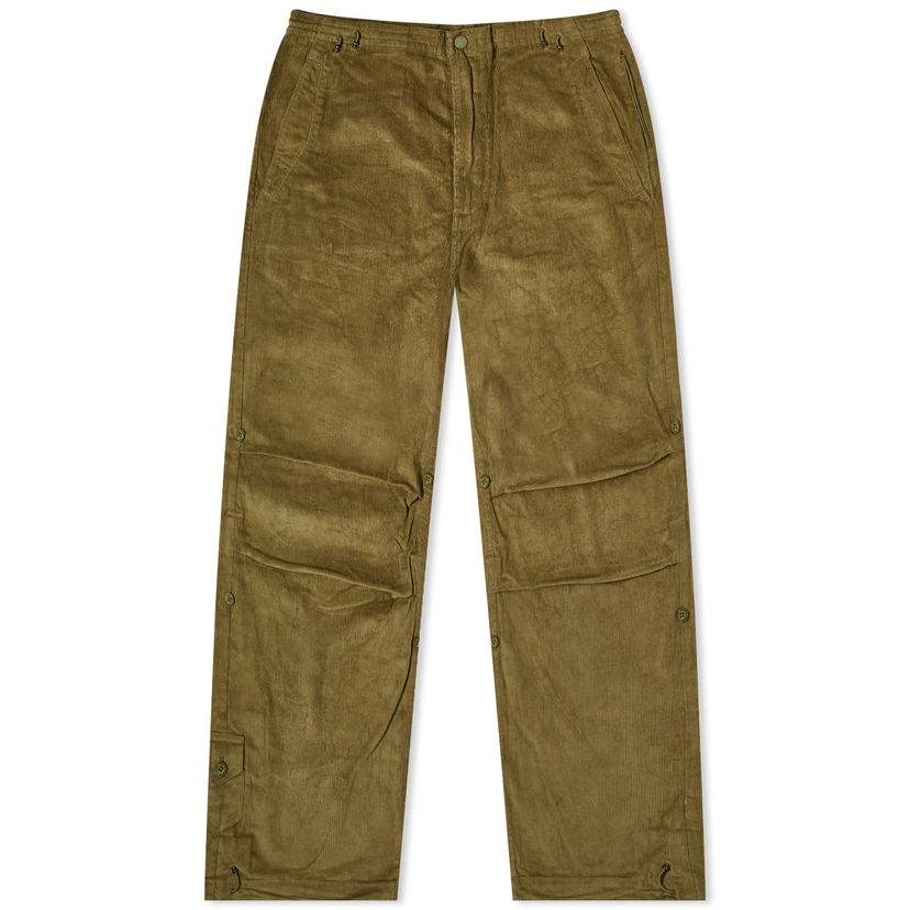 Nohavice Maharishi Cord Original Snowpants Zelené | 4610-OLV