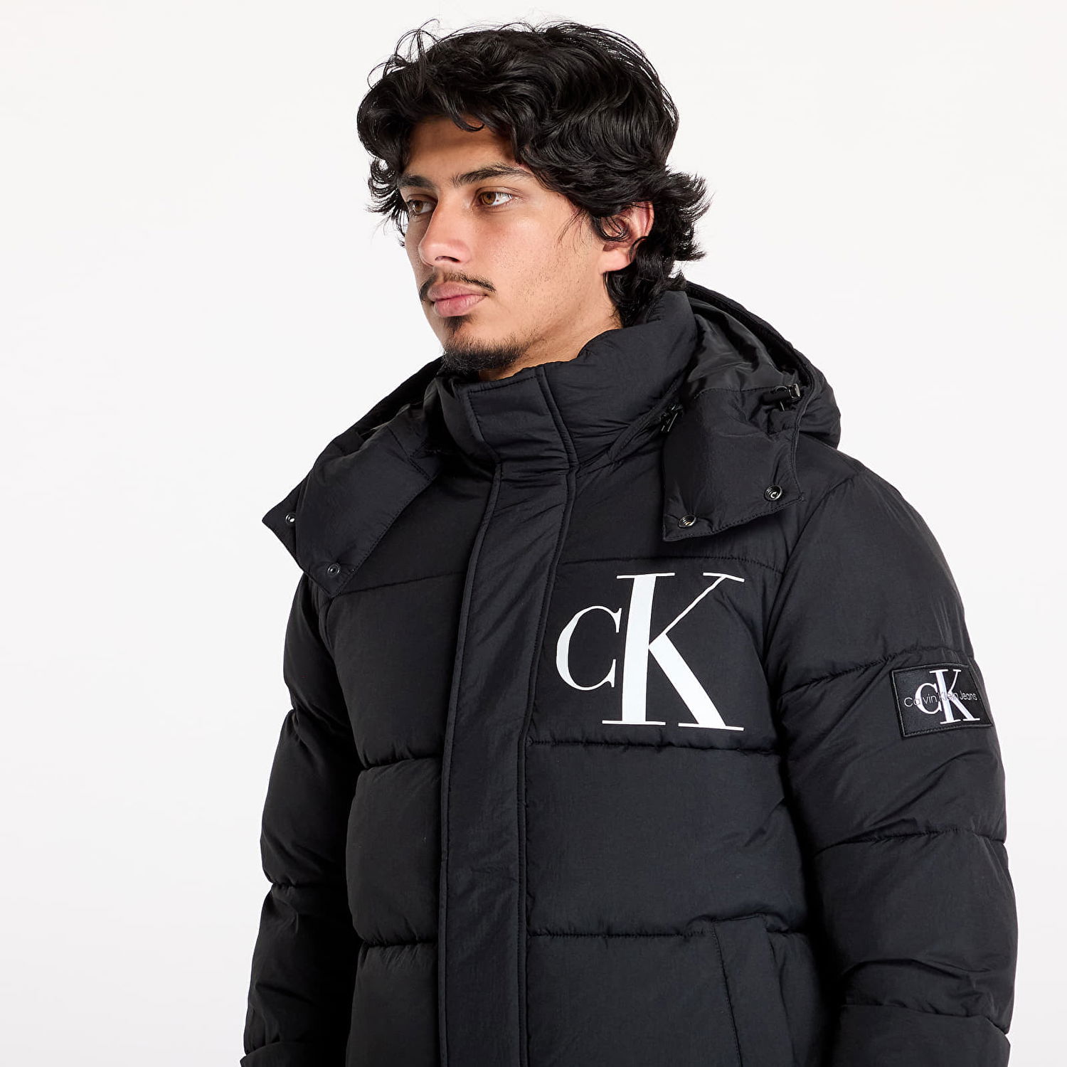 Bunda CALVIN KLEIN Essentials Non Down Jacket Black Čierna | J30J326104 BEH, 1