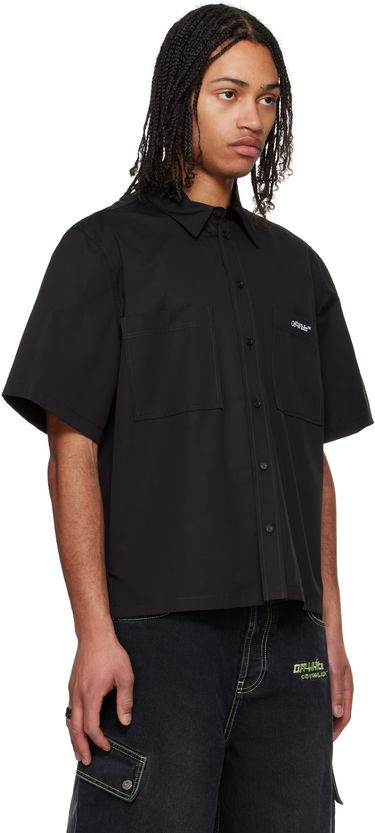 Košeľa Off-White Off-White Bookish Summer Shirt Čierna | OMGG002C99FAB0021001, 1