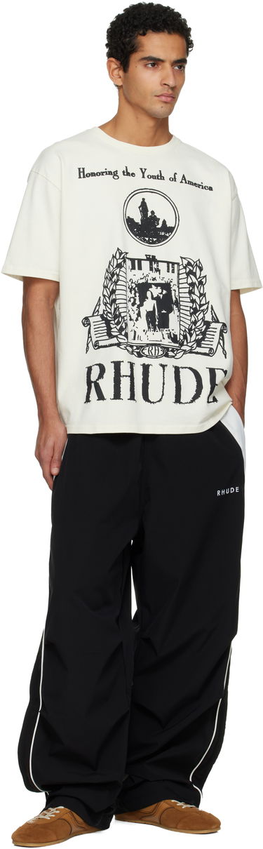 Tepláky Rhude Ramona Piping Track Pants Čierna | RHFW25PA04041, 3