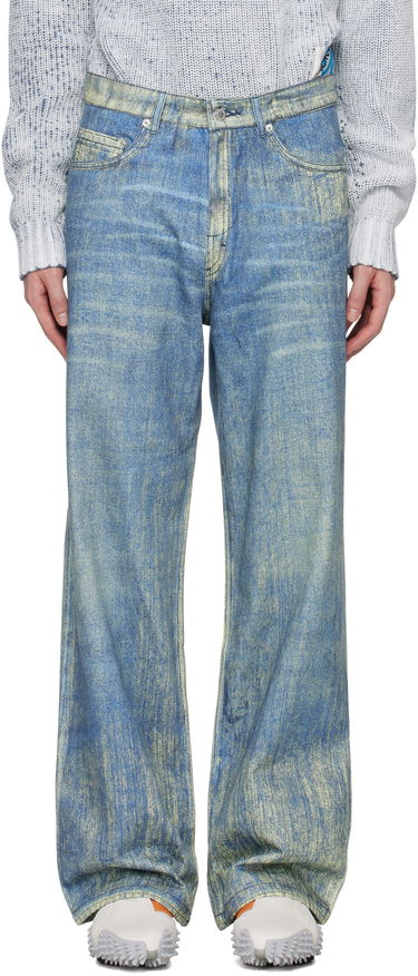 Džínsy Camper Camperlab Paint Print Jeans Modrá | AU00022-002, 0