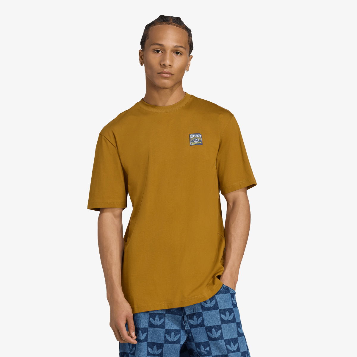 Tričko adidas Performance Wabash Relaxed Fit T-Shirt Hnedá | JW0160, 1