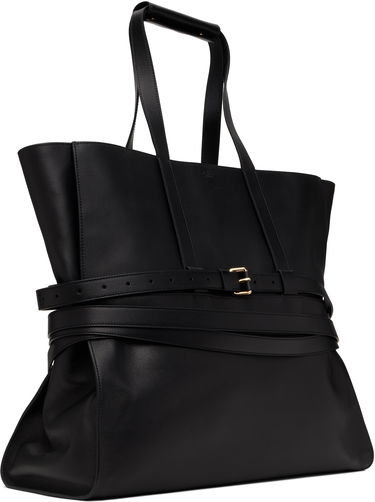 Tote bag Moschino Moschino 'Tie Me' Leather Tote Čierna | MC4156PP1M 251MOOA0 000, 1